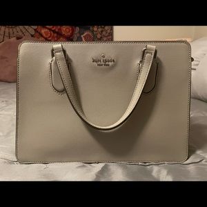 Gray Kate Spade purse